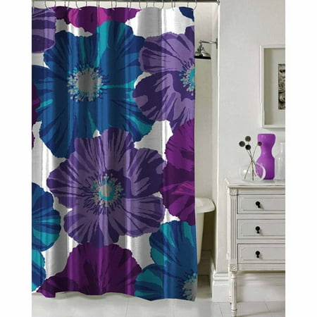 Floral Shower Curtain Floral Shower Curtain